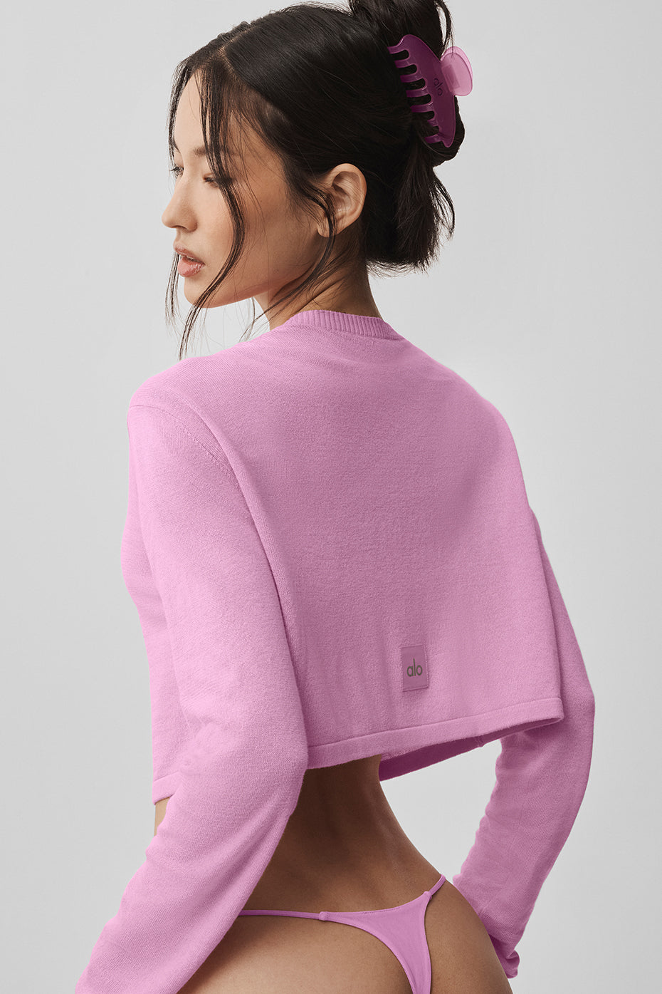 Supernatural Sweater Cardigan - Candy Heart Pink image 2