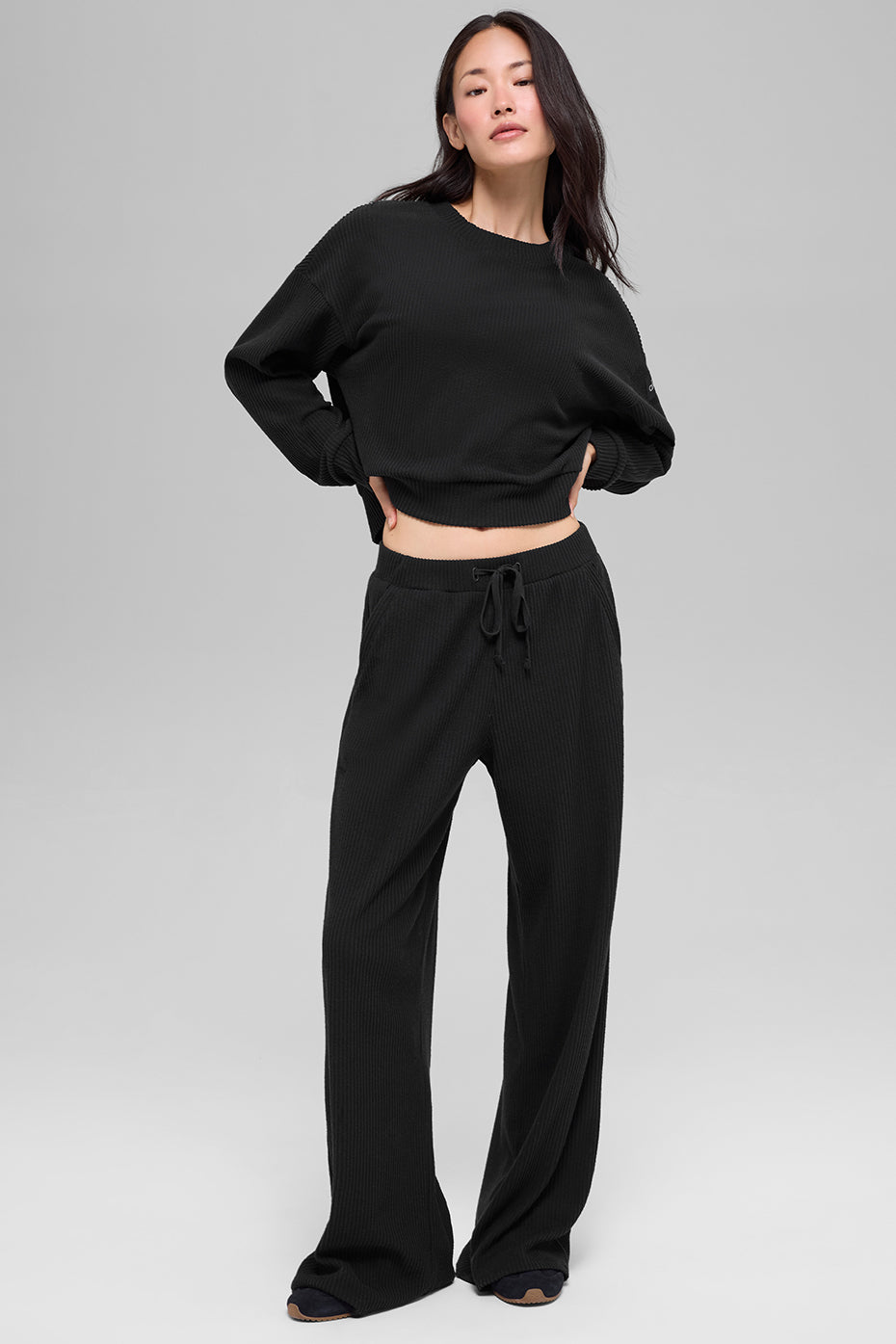 Muse Crew Neck Pullover - Black image 5