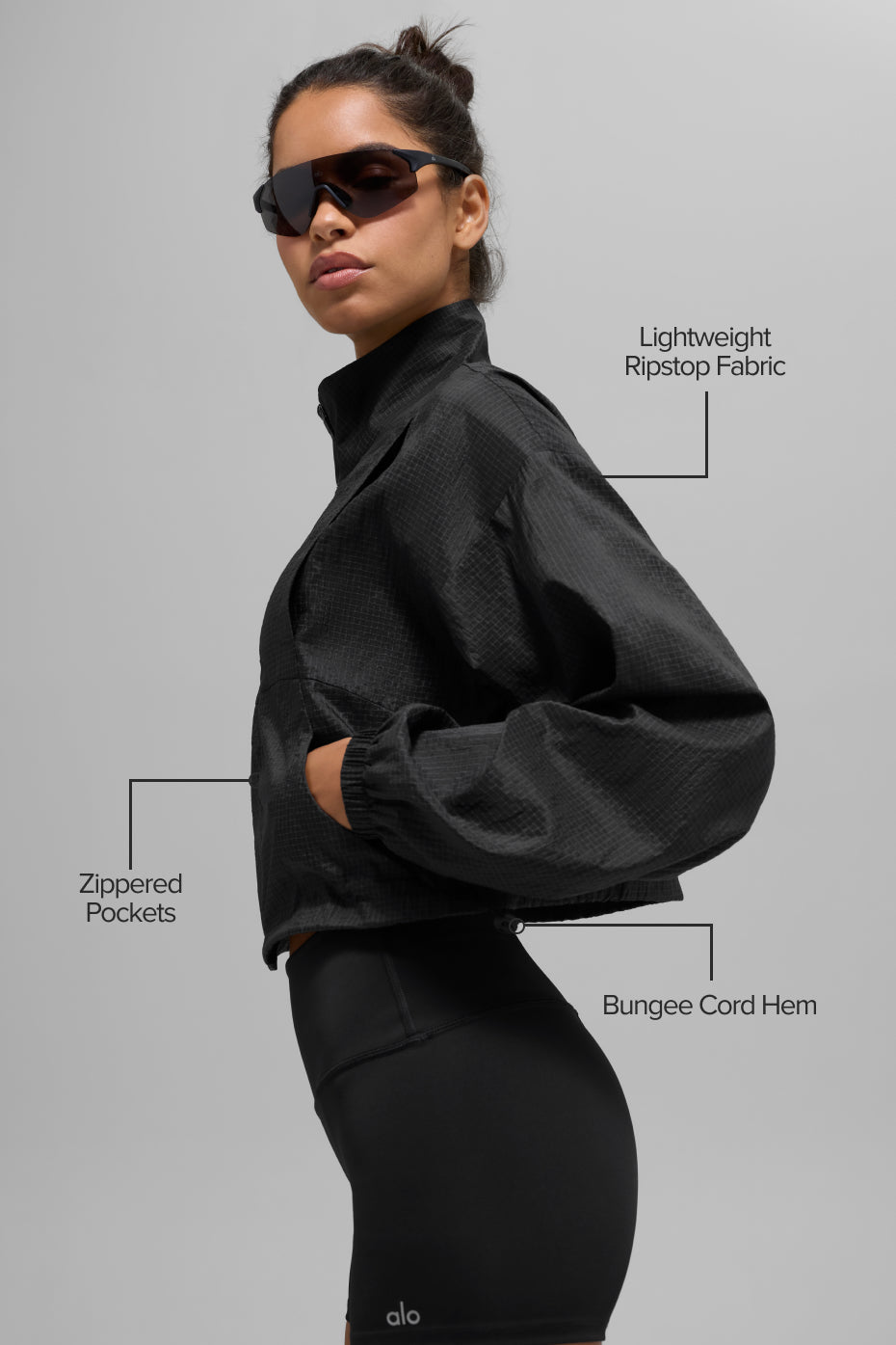 Game Time Full Zip Jacket - Black image 2