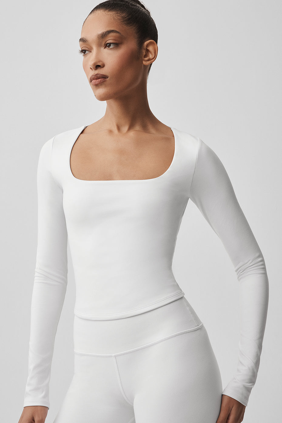 ALO Softsculpt Precision Long Sleeve - White image 3