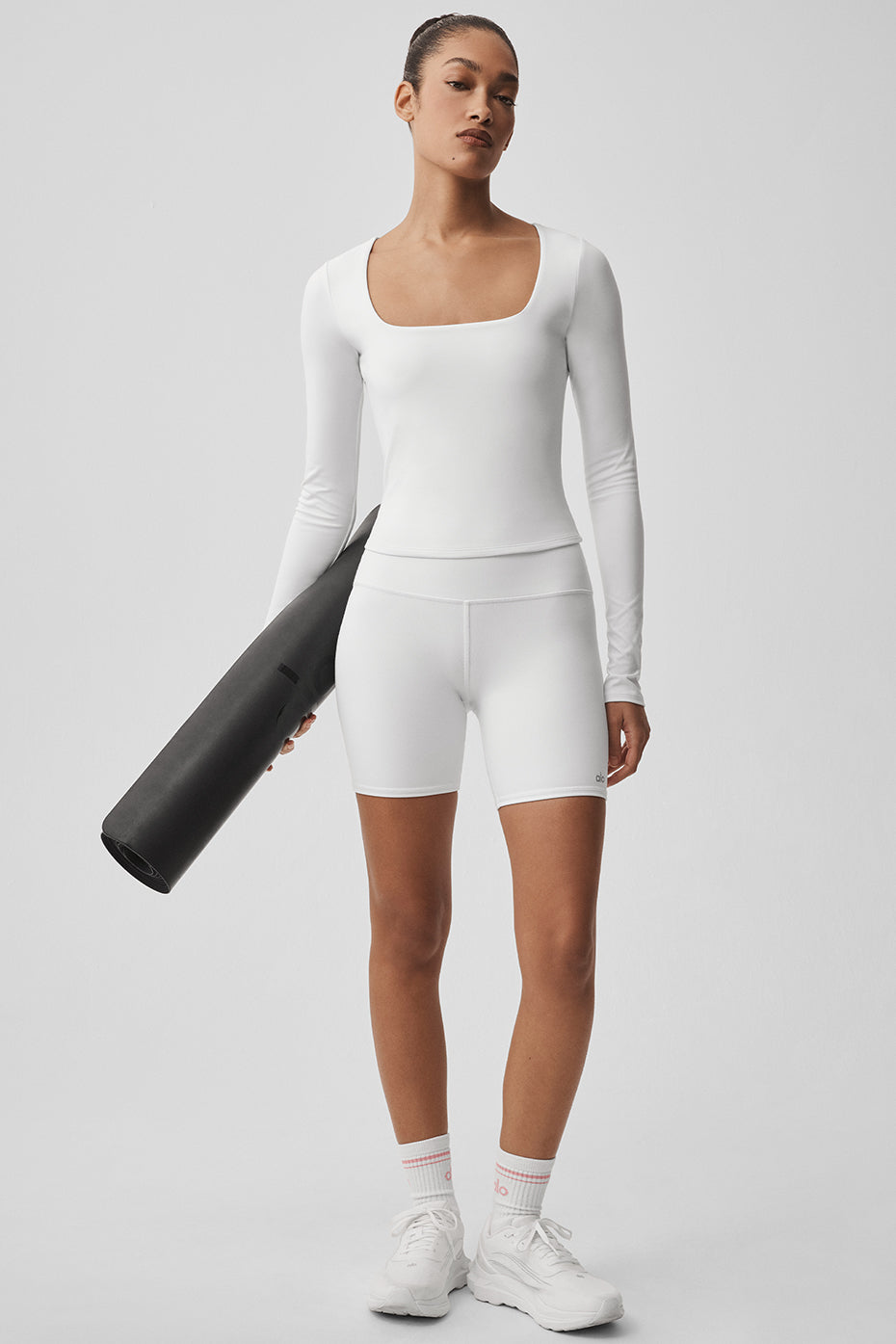 ALO Softsculpt Precision Long Sleeve - White image 5