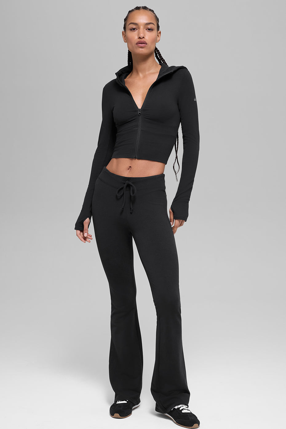 Sway Full Zip Hoodie - Black image 6
