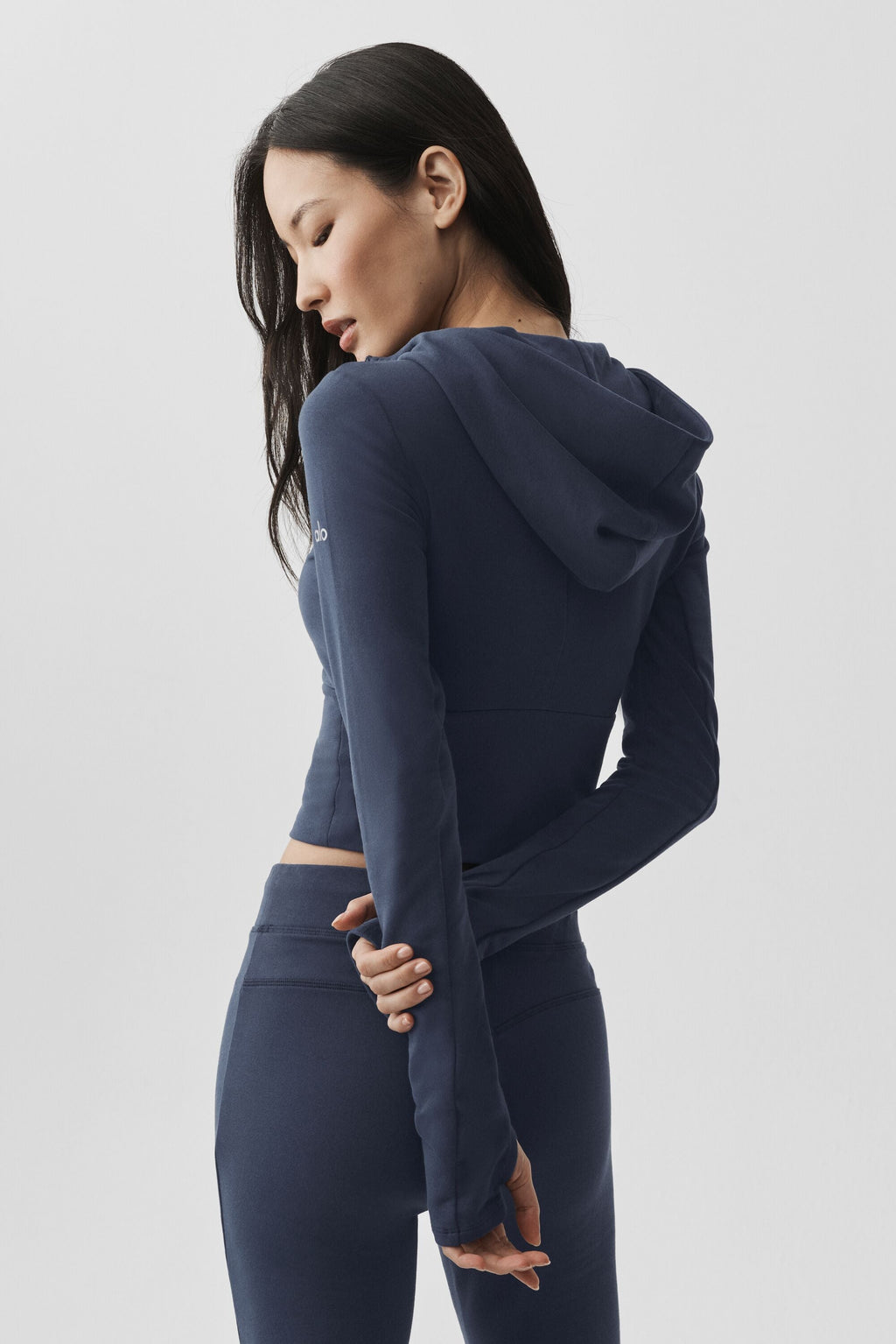 Sway Full Zip Hoodie - Navy image 3