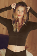 Sway Full Zip Hoodie - Espresso image 1