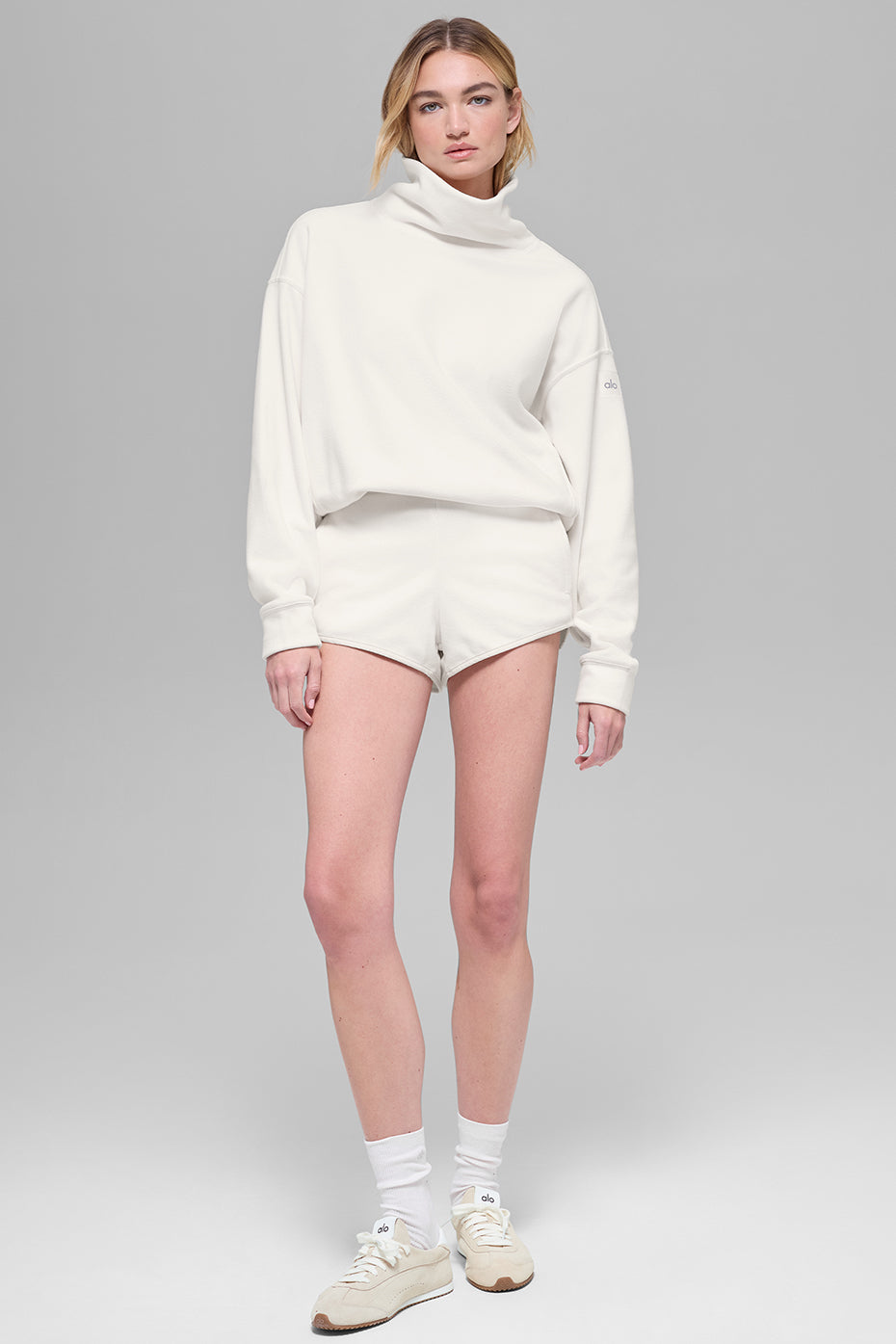 Polar Fleece Hazy Pullover - Ivory image 5