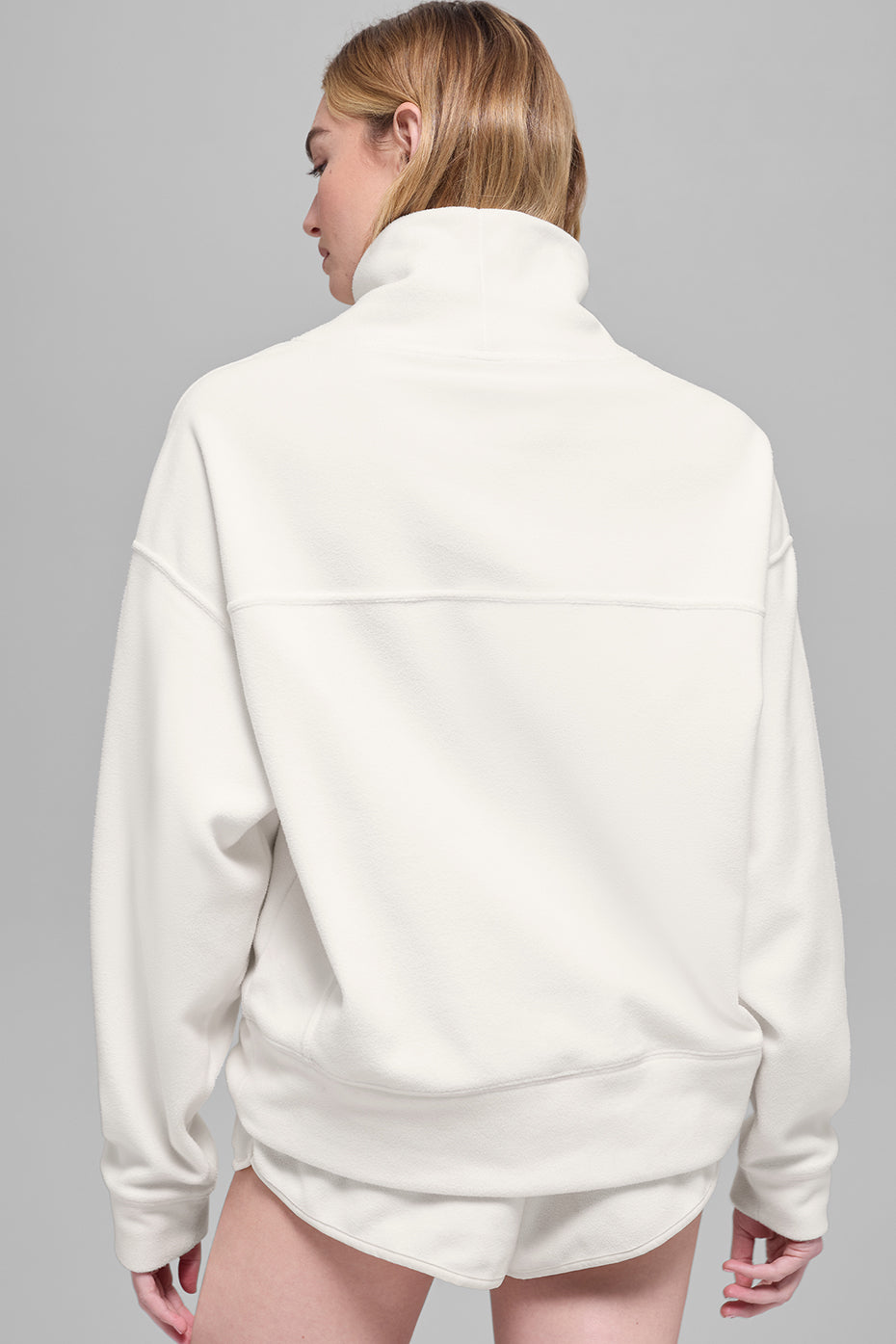 Polar Fleece Hazy Pullover - Ivory image 3