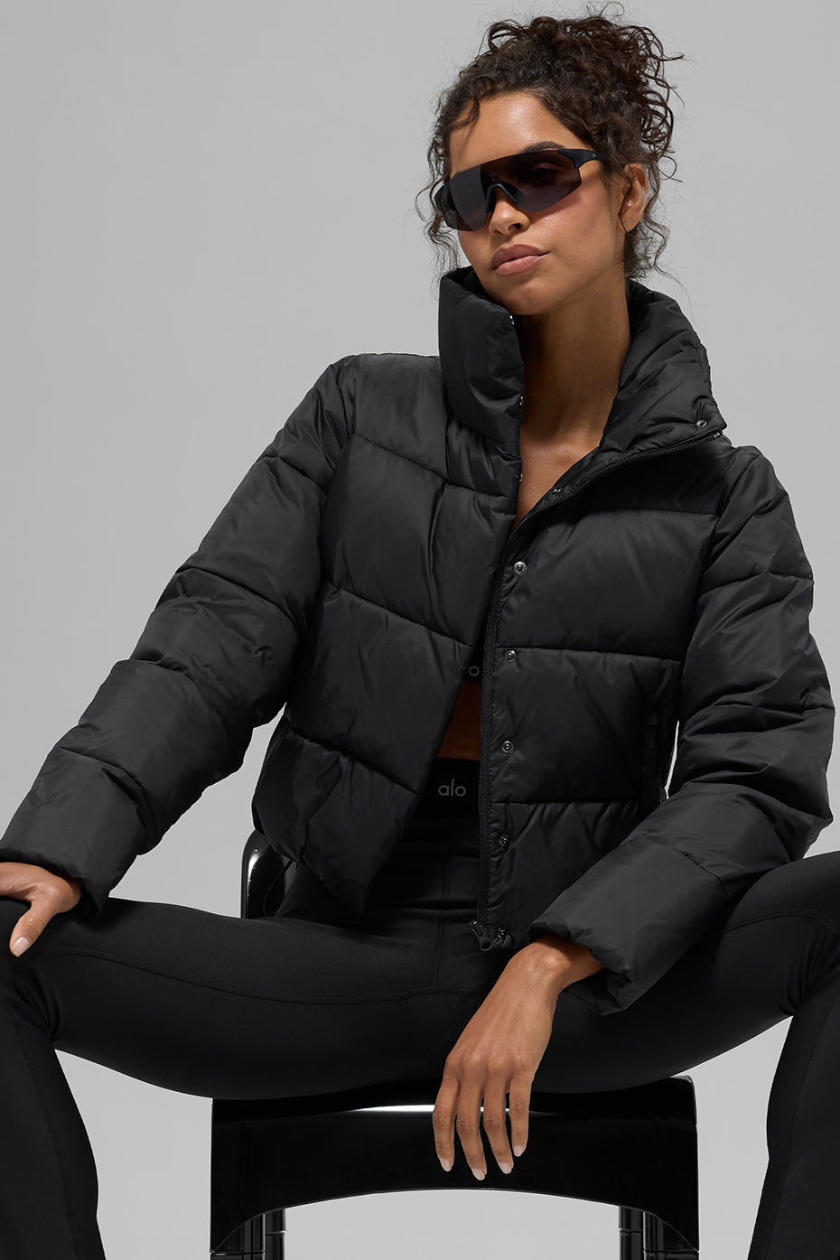 Gold Rush Puffer - Black image 5