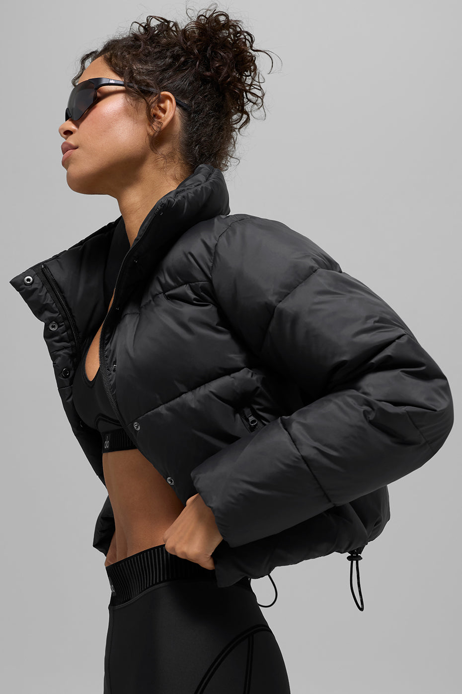 Gold Rush Puffer - Black image 3