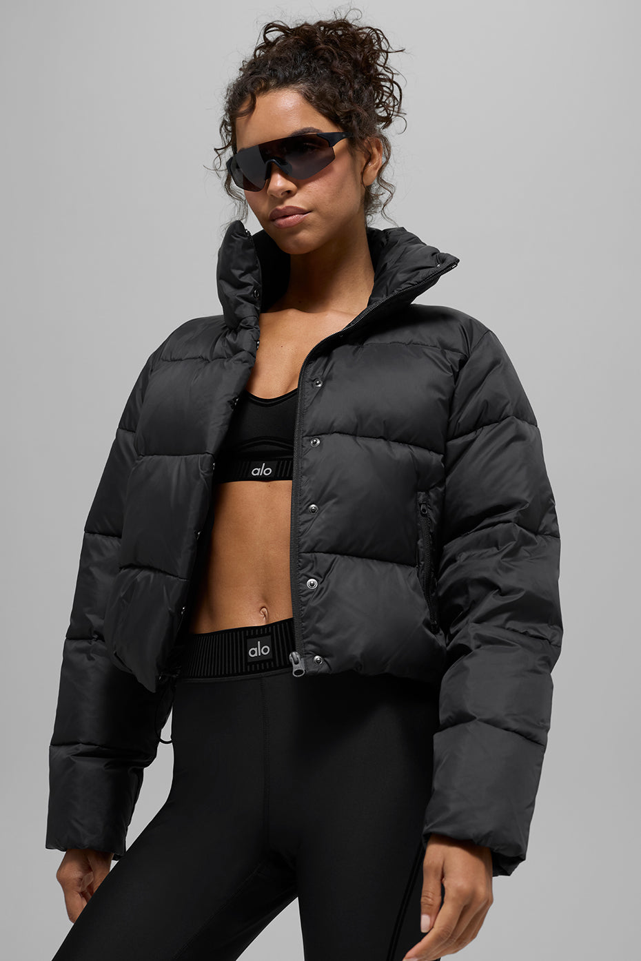 Gold Rush Puffer - Black image 2