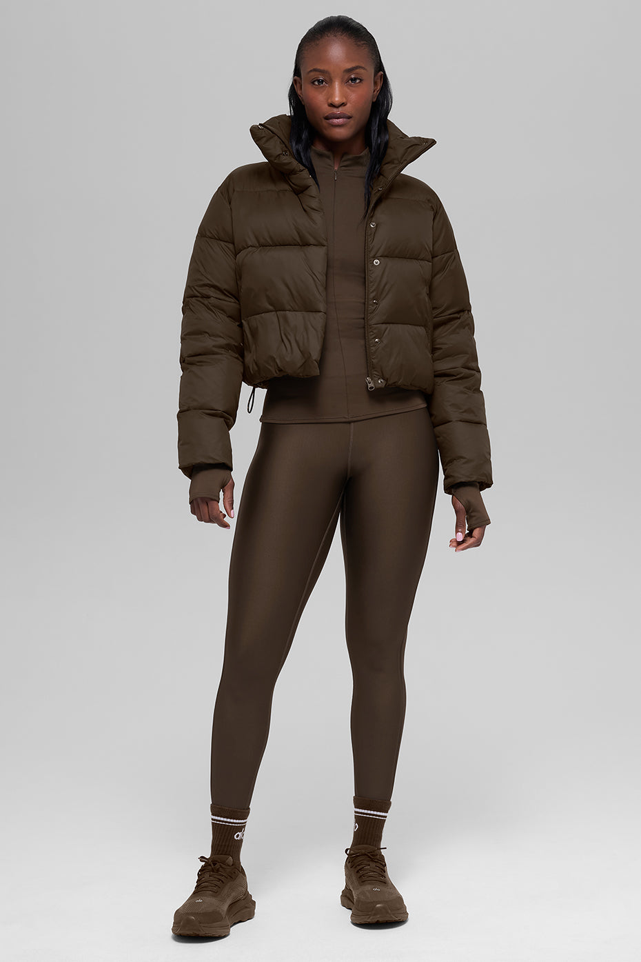 Gold Rush Puffer - Espresso image 4