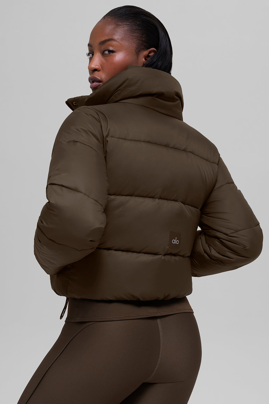 Gold Rush Puffer - Espresso image 2