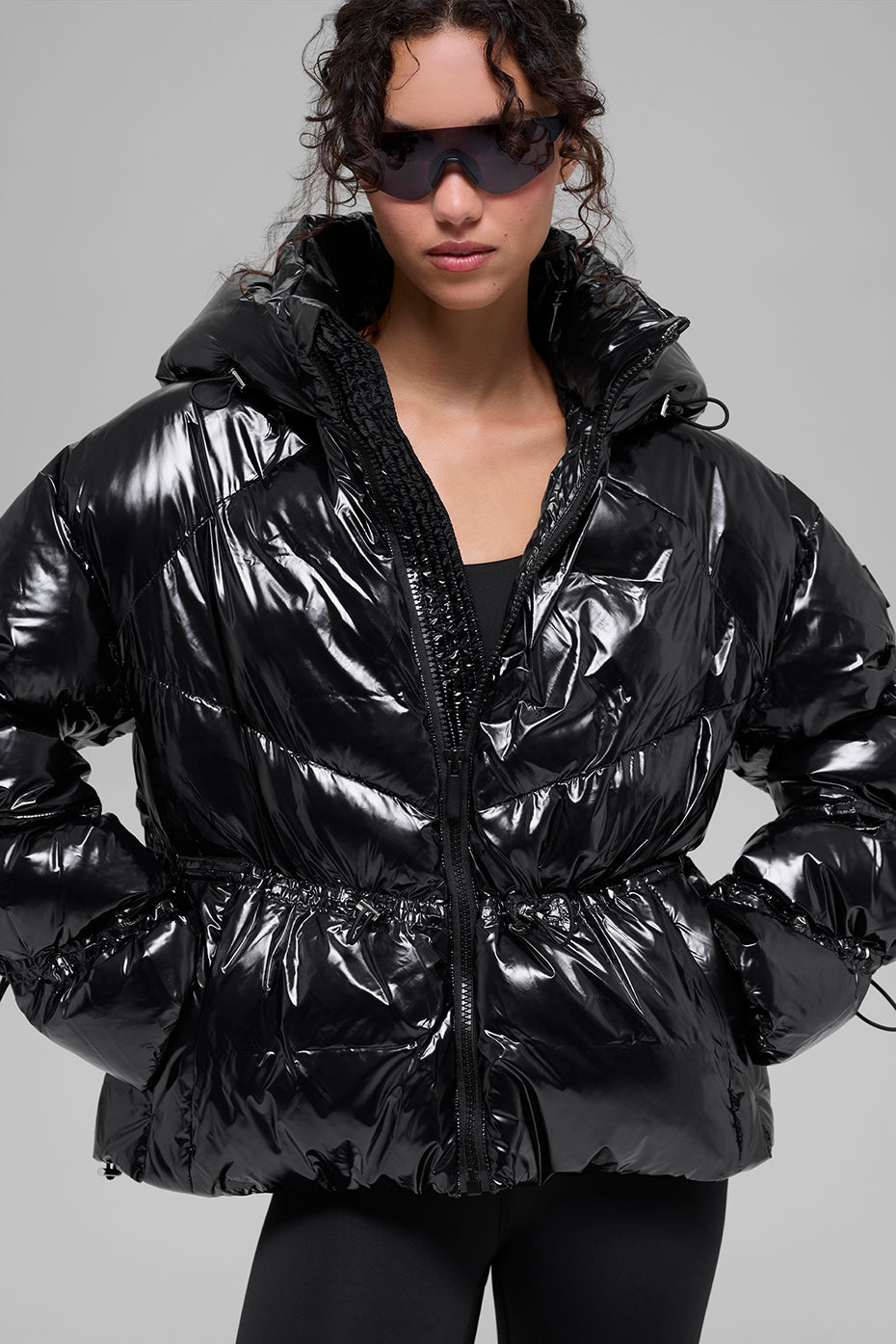 Stunner Puffer Jacket - Black image 1