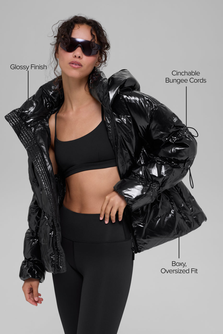 Stunner Puffer Jacket - Black image 2