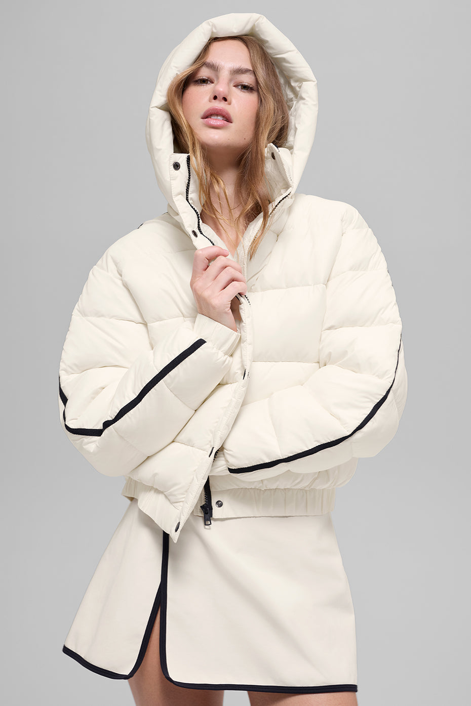Aspen Love Puffer Jacket - Ivory image 1