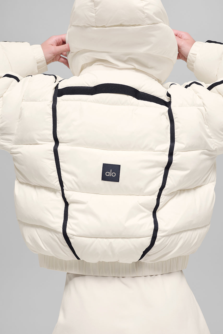 Aspen Love Puffer Jacket - Ivory image 3