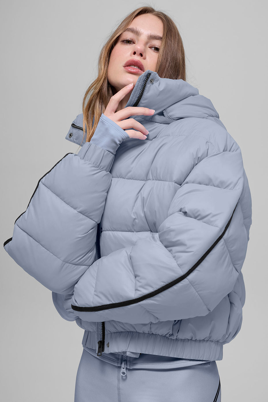 Aspen Love Puffer Jacket - Winter Frost image 1