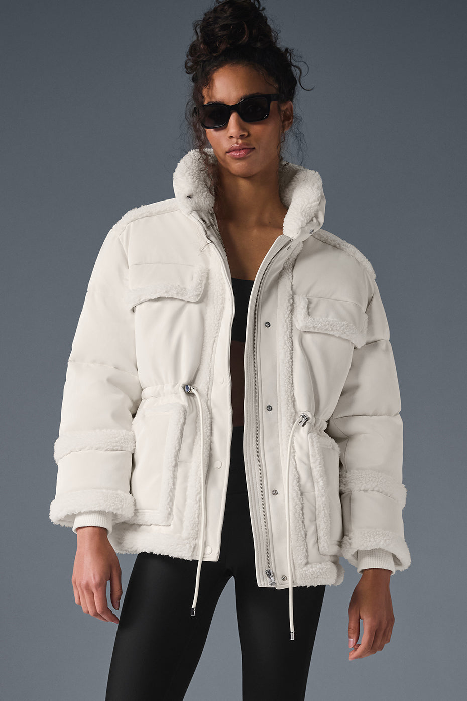 Ice Breaker Puffer Jacket - Ivory image 1