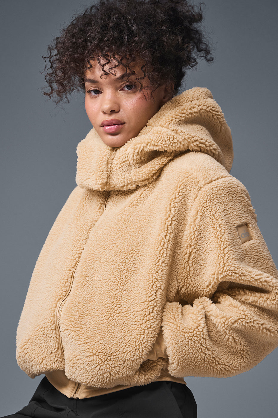 Foxy Sherpa Jacket - Camel image 1