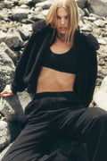 Foxy Sherpa Jacket - Black image 1