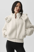 Foxy Sherpa Jacket - Ivory image 1