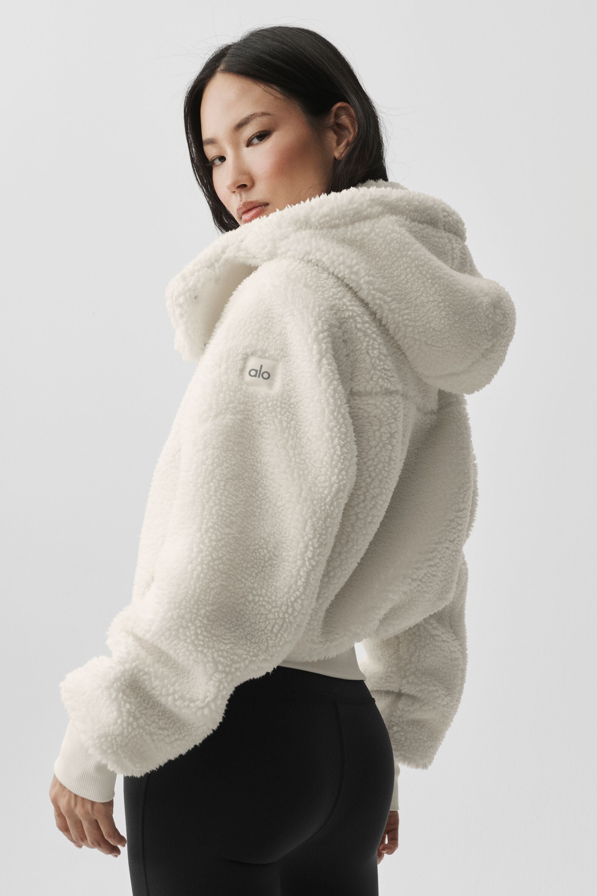 Foxy Sherpa Jacket - Ivory image 3