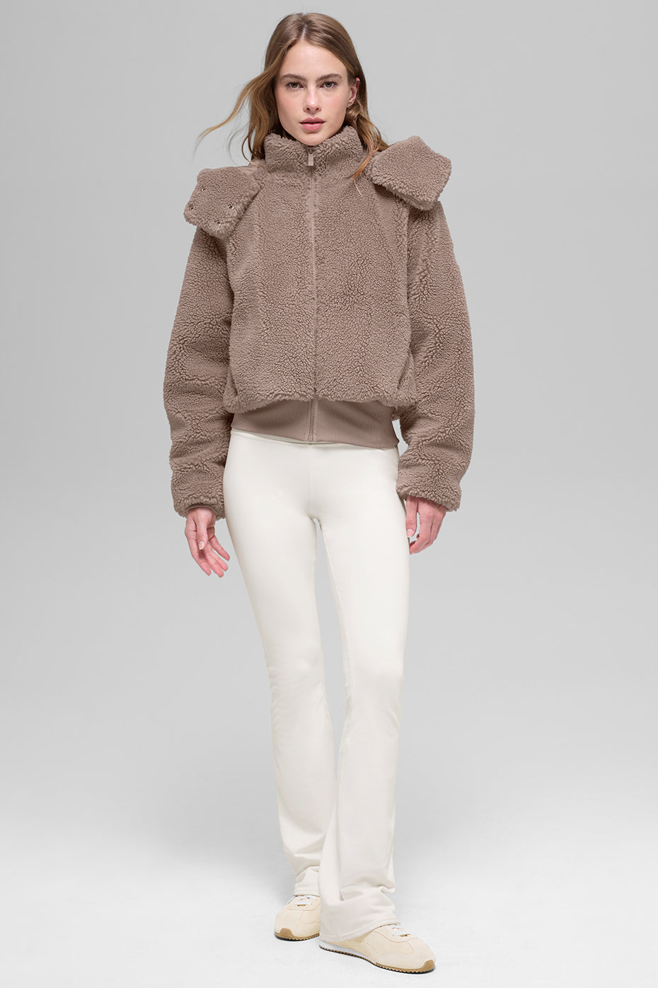 Foxy Sherpa Jacket - Chai Latte image 6