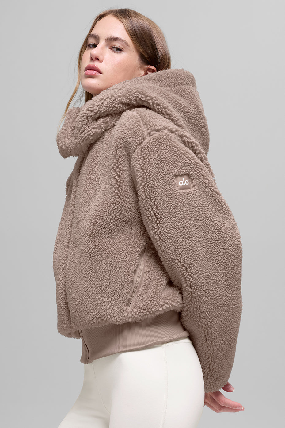 Foxy Sherpa Jacket - Chai Latte image 4