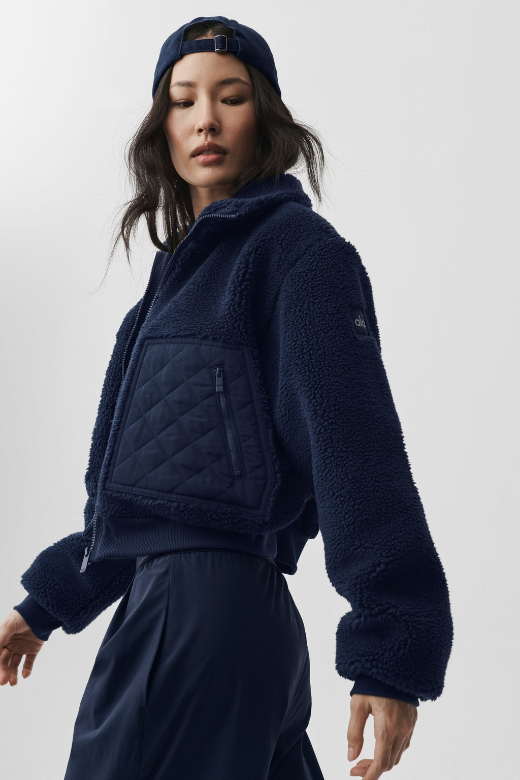 Sherpa Edge Bomber - Navy image 4