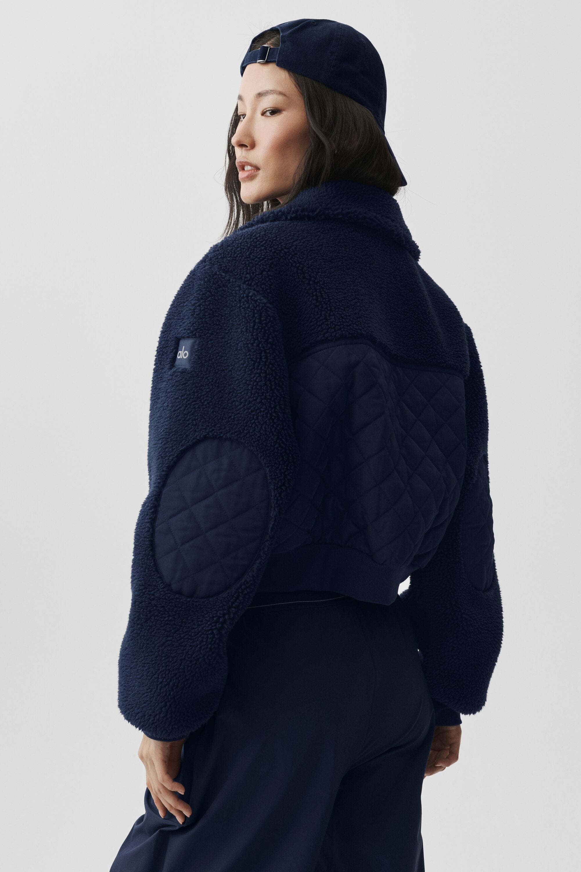 Sherpa Edge Bomber - Navy image 5