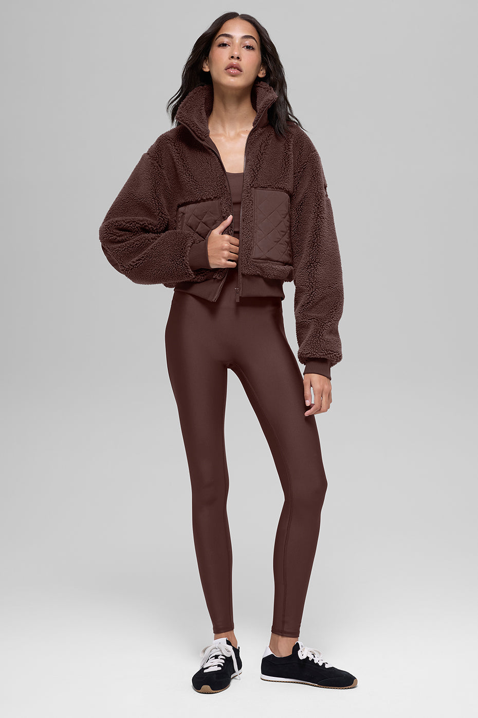 Sherpa Edge Bomber - Brownstone image 5