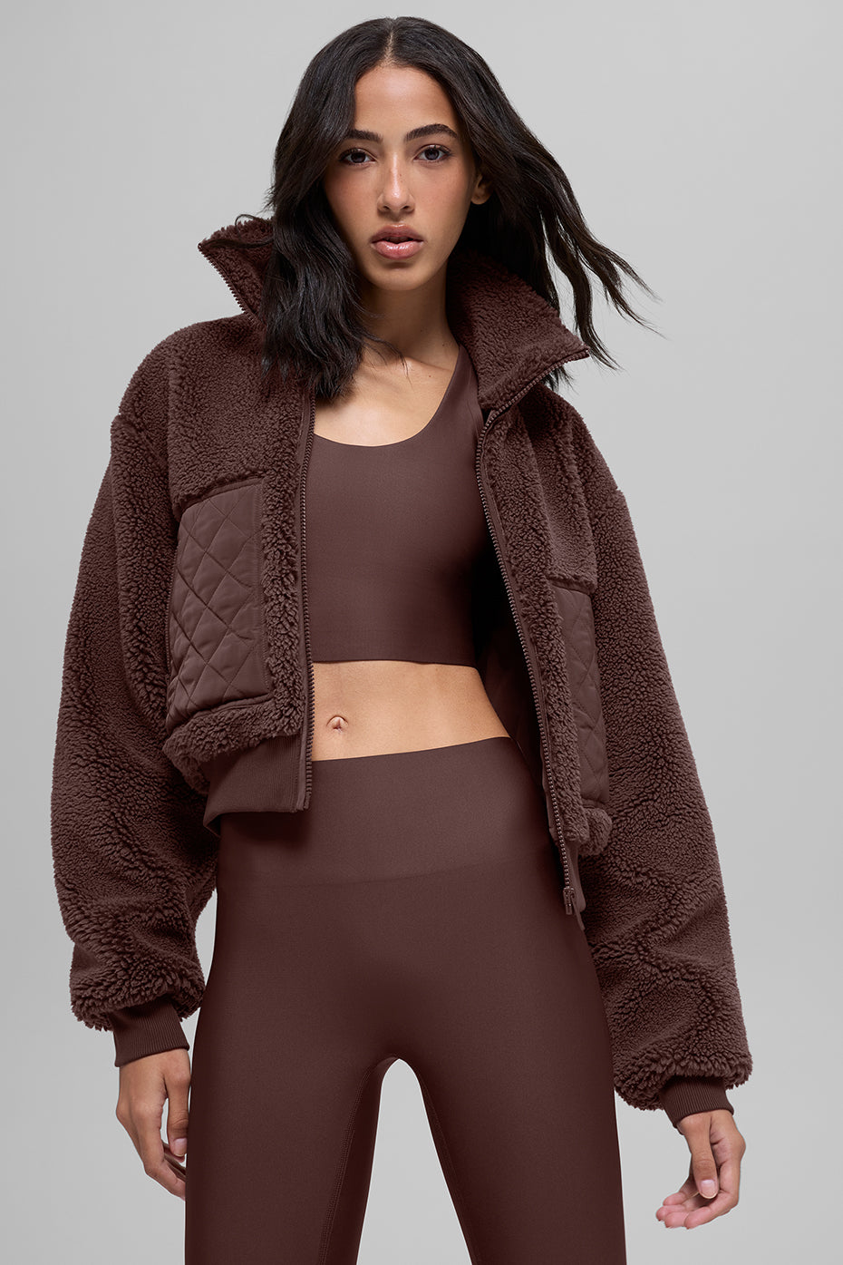 Sherpa Edge Bomber - Brownstone image 4