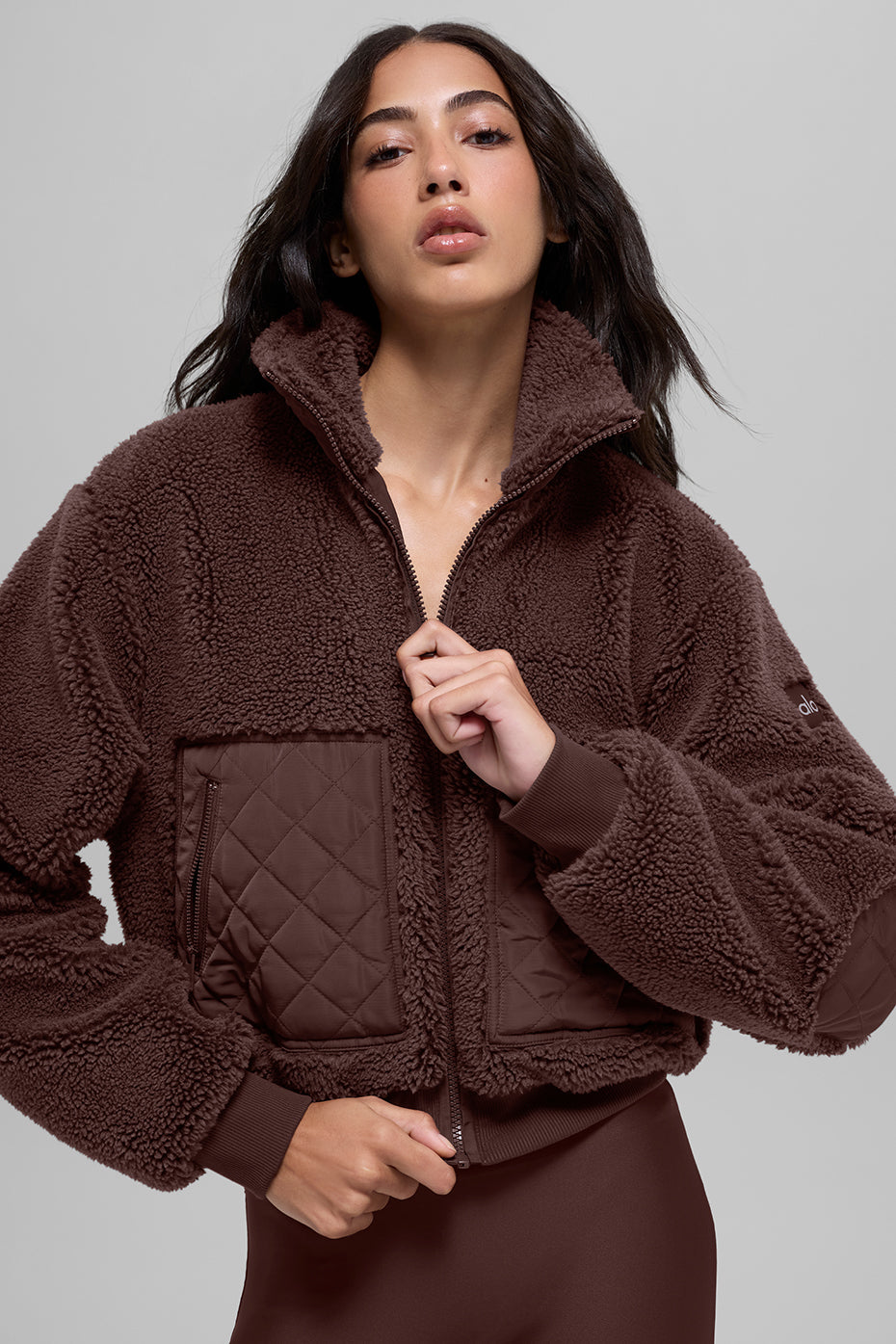 Sherpa Edge Bomber - Brownstone image 1