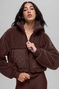 Sherpa Edge Bomber - Brownstone image 1