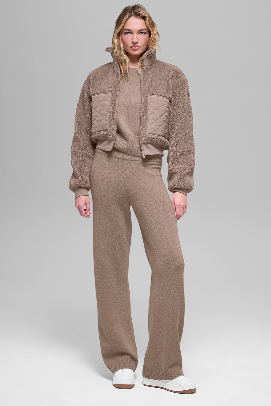 Sherpa Edge Bomber - Chai Latte image 5