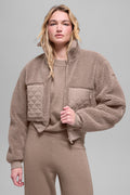 Sherpa Edge Bomber - Chai Latte image 1