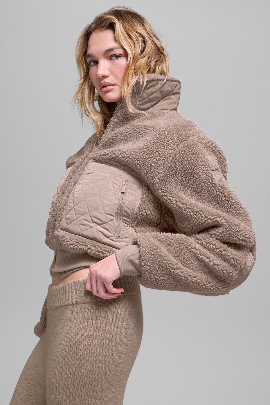 Sherpa Edge Bomber - Chai Latte image 3
