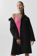 Rain Or Shine Long Coat - Black image 1