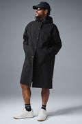 Rain Or Shine Long Coat - Black image 1