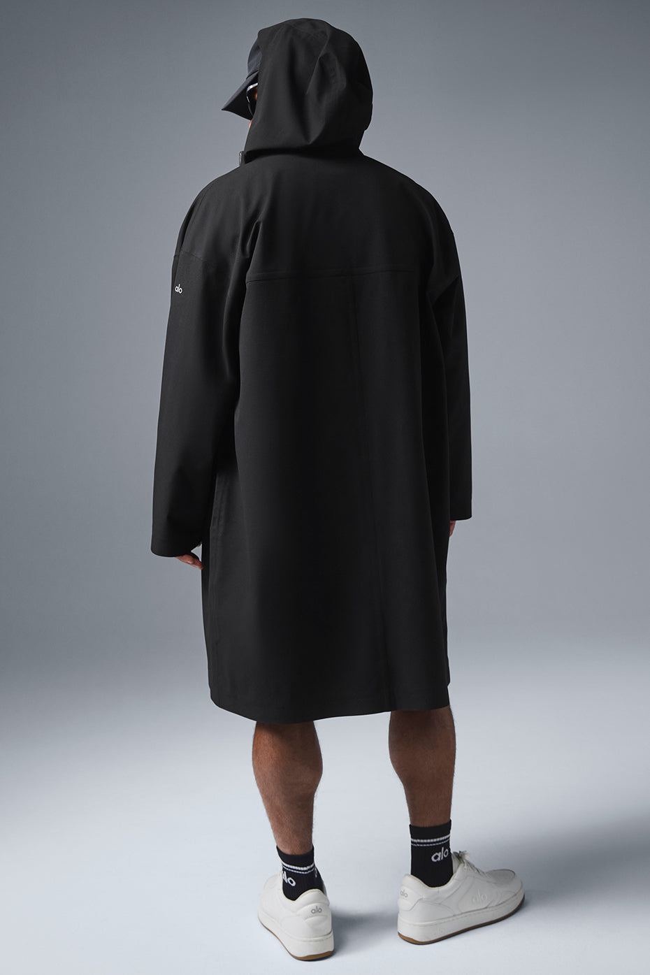 Rain Or Shine Long Coat - Black image 4