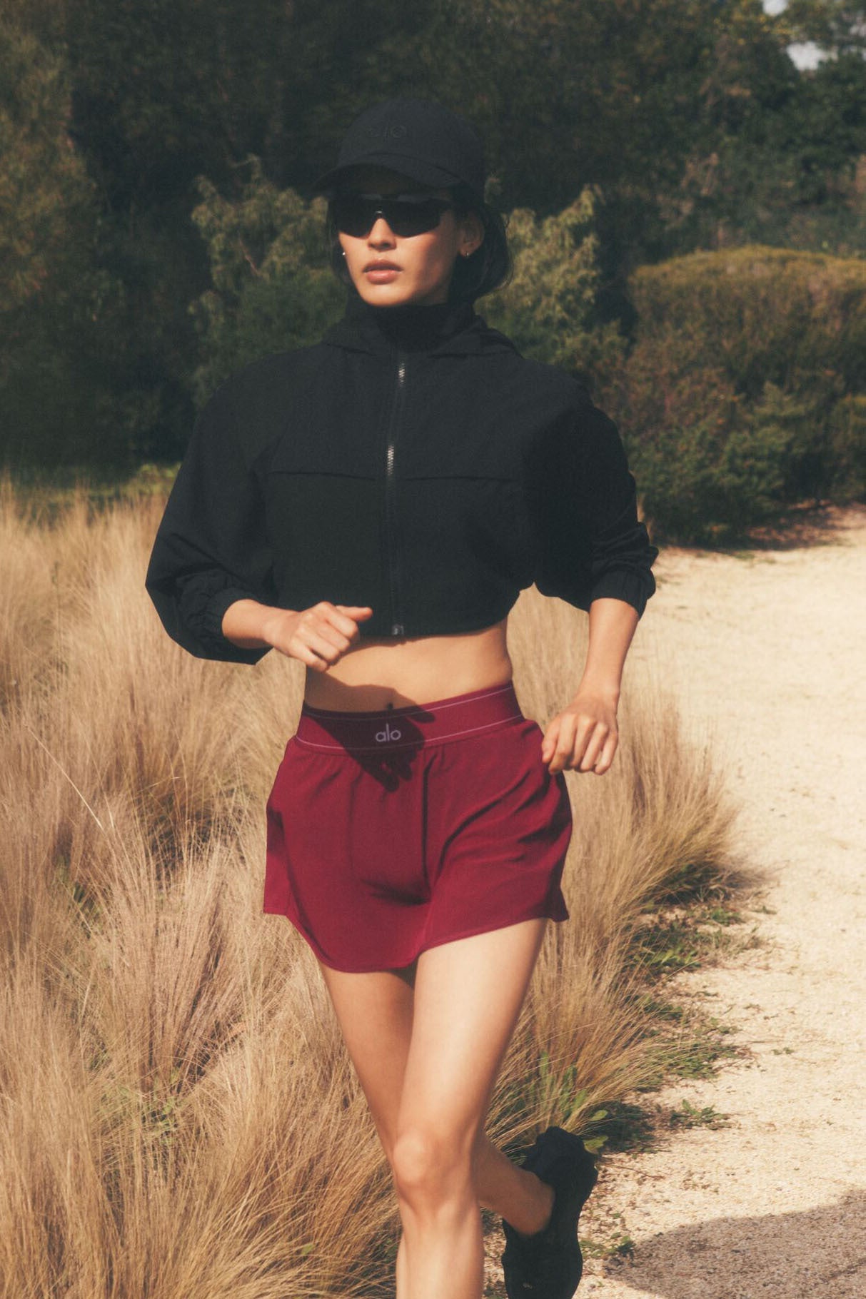 Cropped Playmaker Jacket - Black image 1