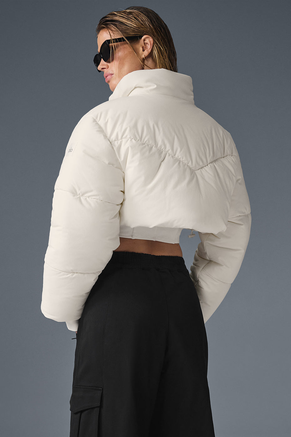 Main Act Corset Puffer - Ivory/Ivory image 3