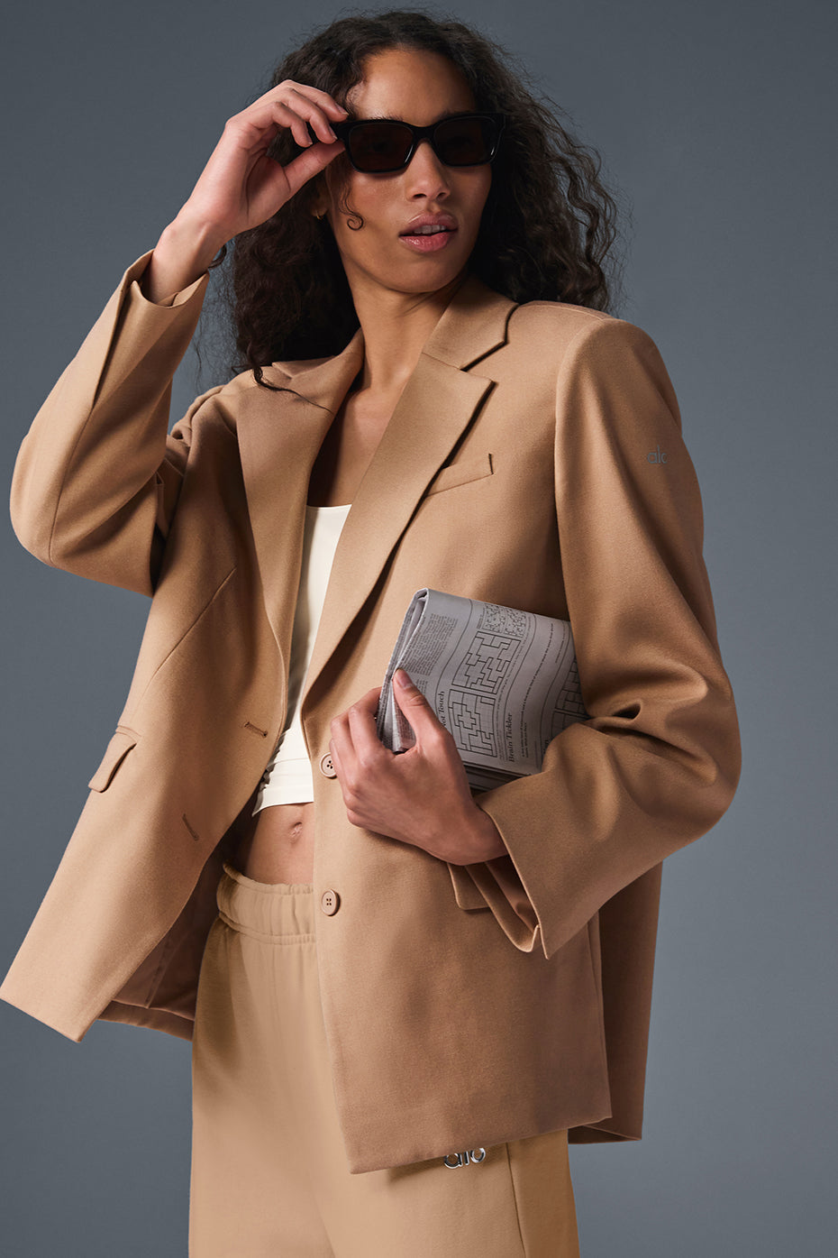 First-Class Blazer - Toasted Almond image 1