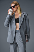 First-Class Blazer - Steel Grey image 1