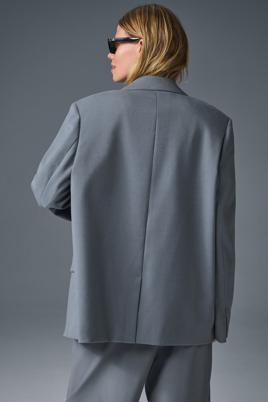 First-Class Blazer - Steel Grey image 2