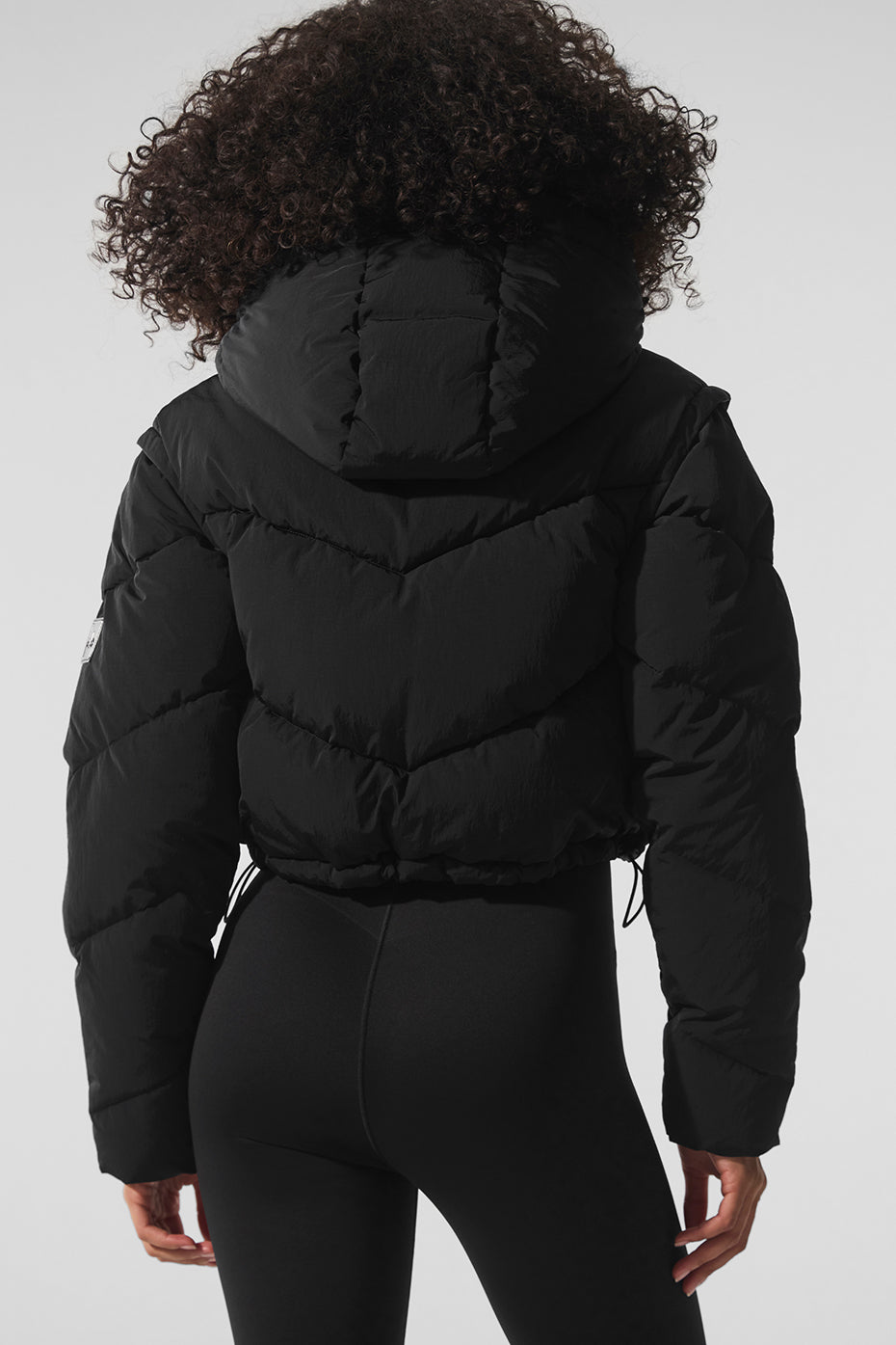 Glacier Puffer - Black image 3