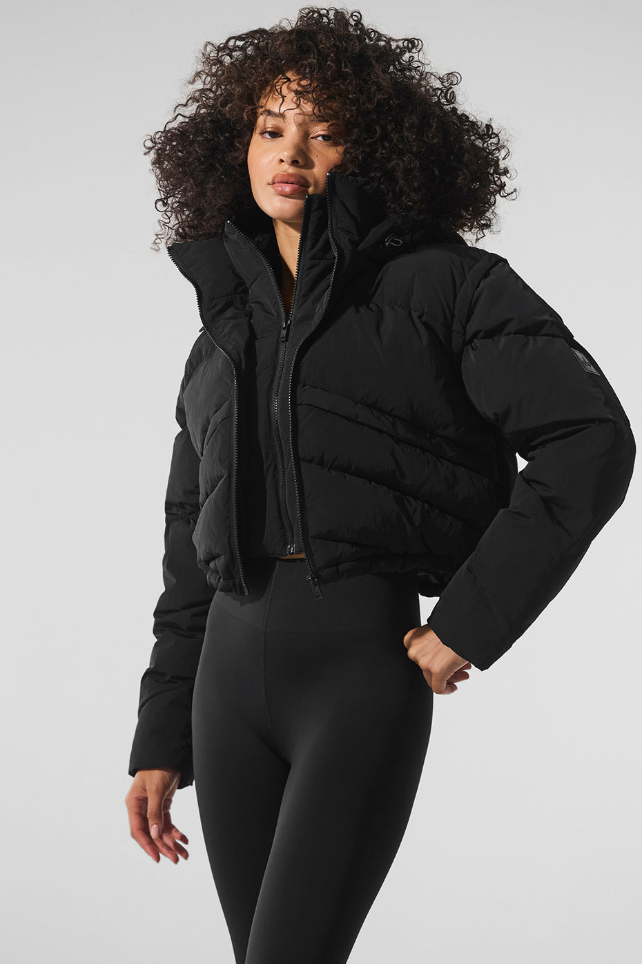Glacier Puffer - Black image 1