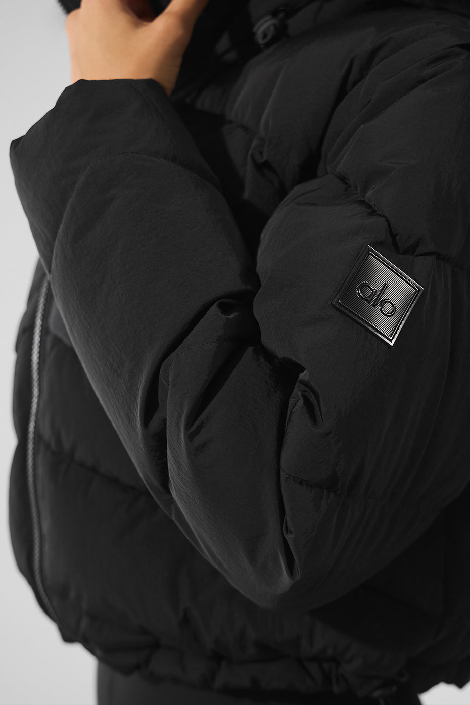 Glacier Puffer - Black image 5