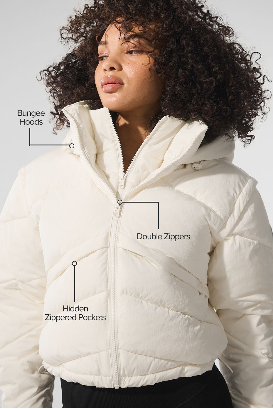 Glacier Puffer - Ivory image 2