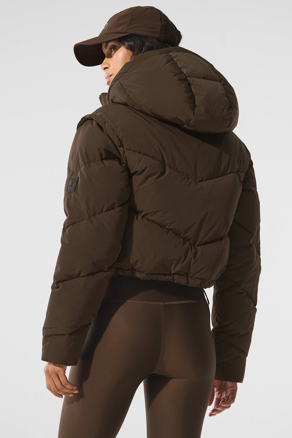 Glacier Puffer - Espresso image 3