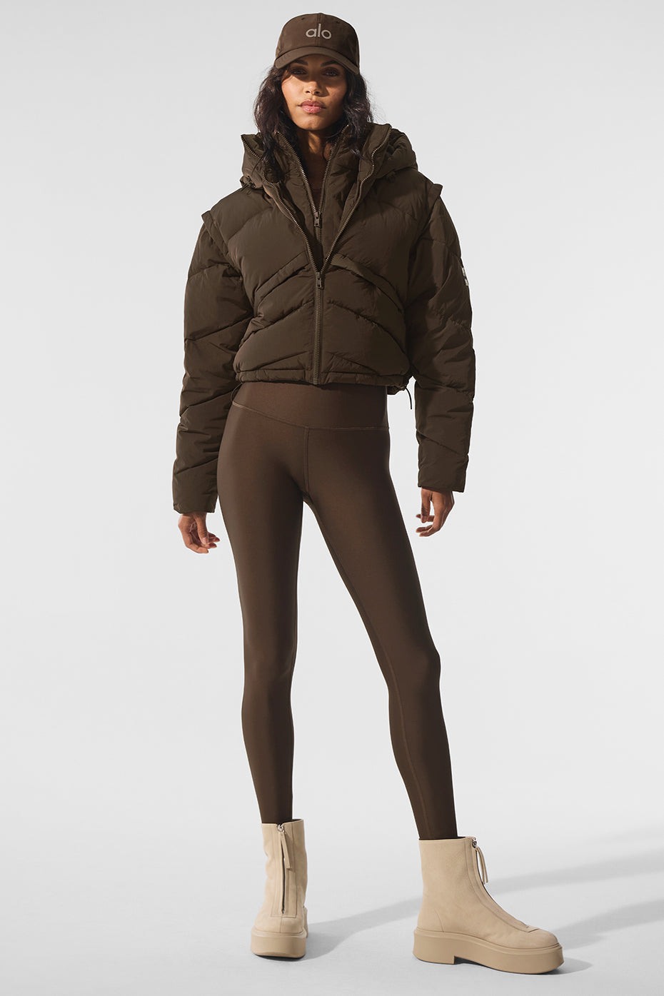 Glacier Puffer - Espresso image 5